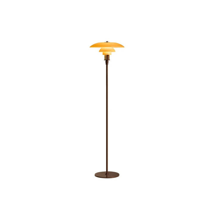 PH 3½ - 2½ Aged Brass Floor Lamp - ökenhem