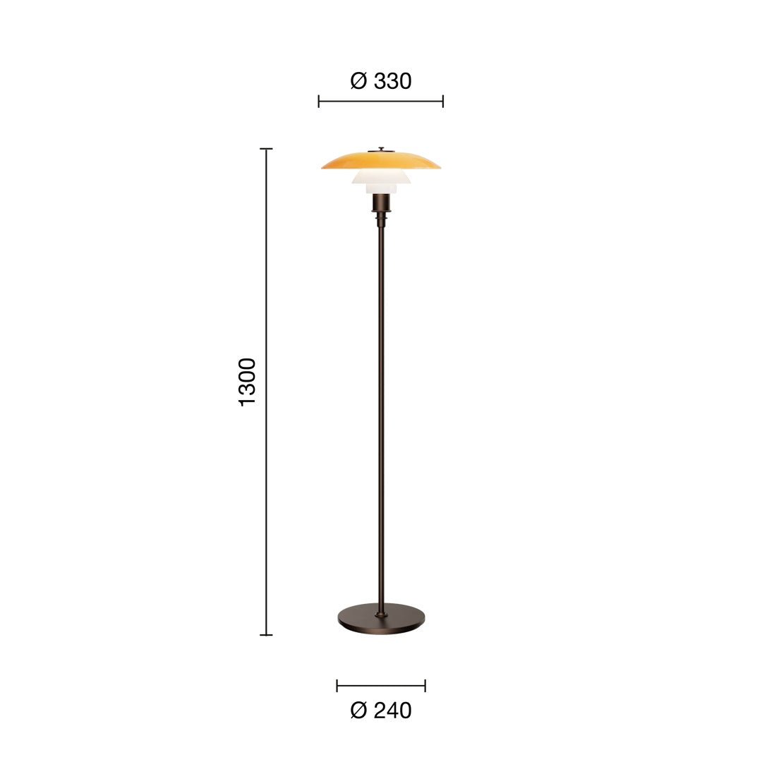 PH 3½ - 2½ Floor Lamp Centenary Edition - ökenhem