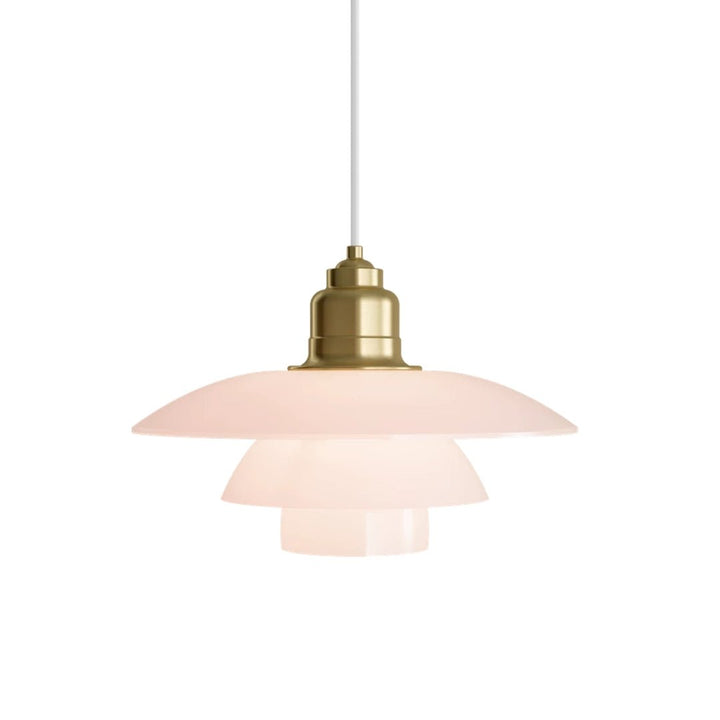 PH 3½ - 3 Pale Rose Brass Pendant Light - ökenhem