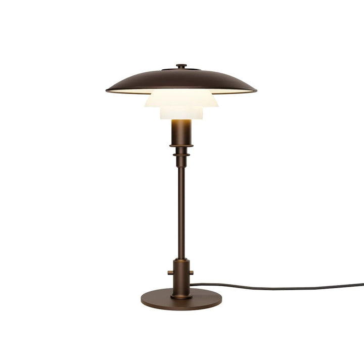 PH 3/2 Aged Brass Opal Table Lamp - ökenhem
