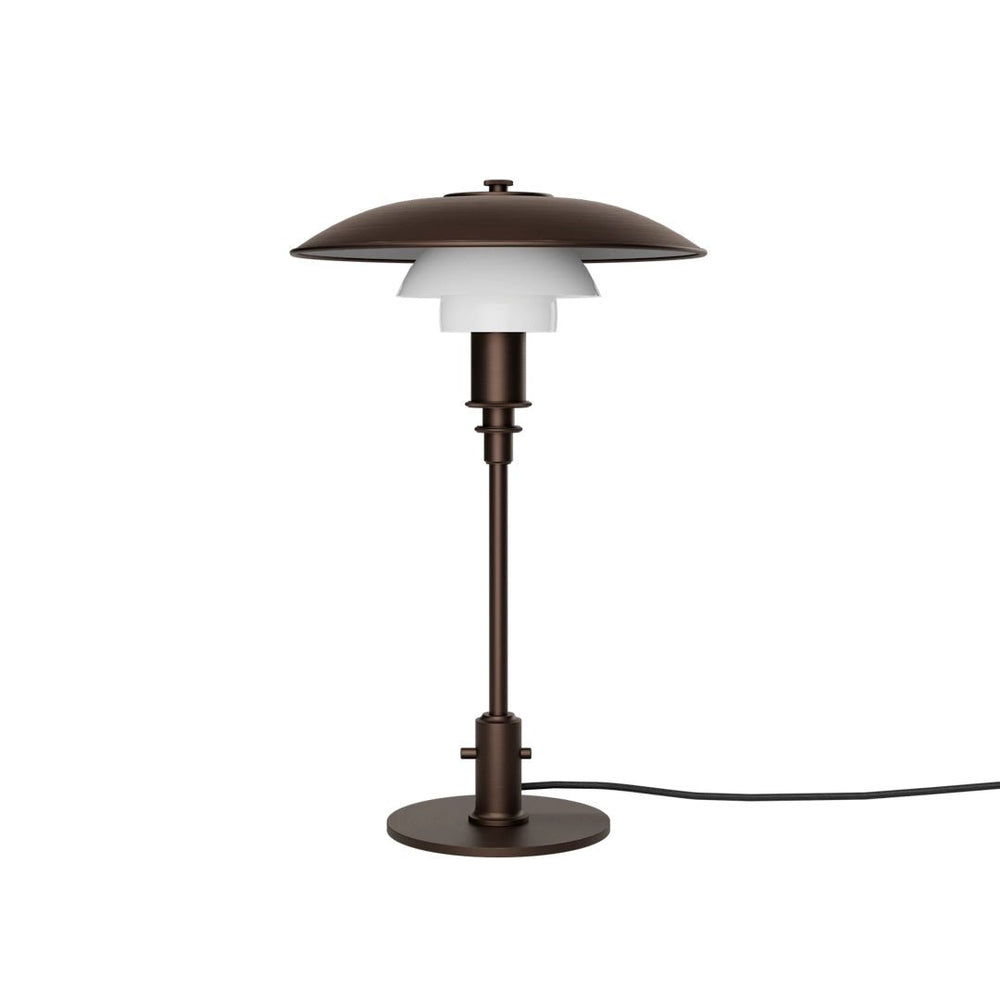 PH 3/2 Aged Brass Opal Table Lamp - ökenhem