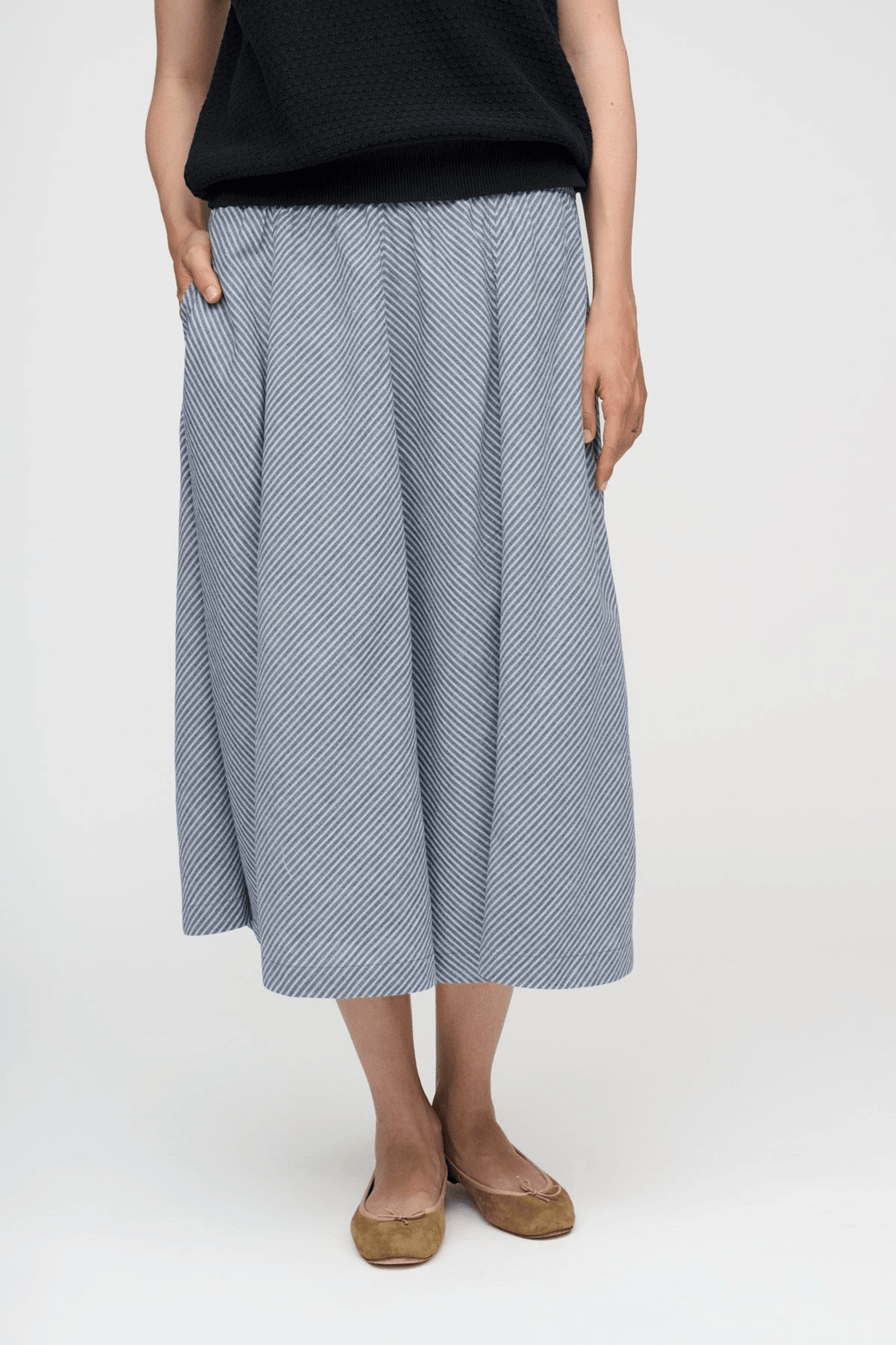 Pin Stripe Skirt - ökenhem
