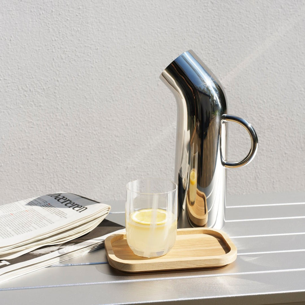 Pipe Pitcher Mirror Polished Stainless Steel - ökenhem