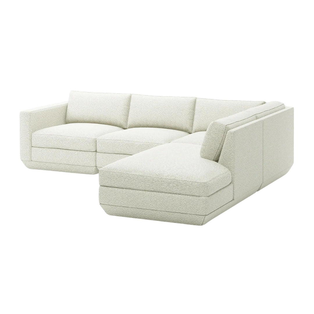 Podium Modular 4PC Lounge Sectional A - ökenhem