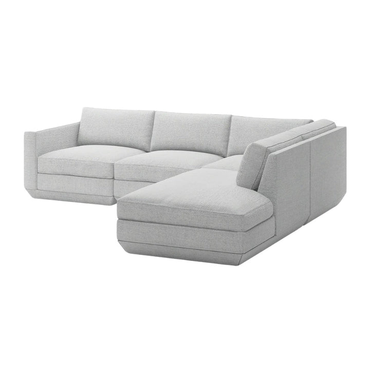 Podium Modular 4PC Lounge Sectional A - ökenhem