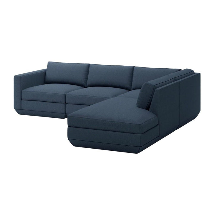 Podium Modular 4PC Lounge Sectional A - ökenhem
