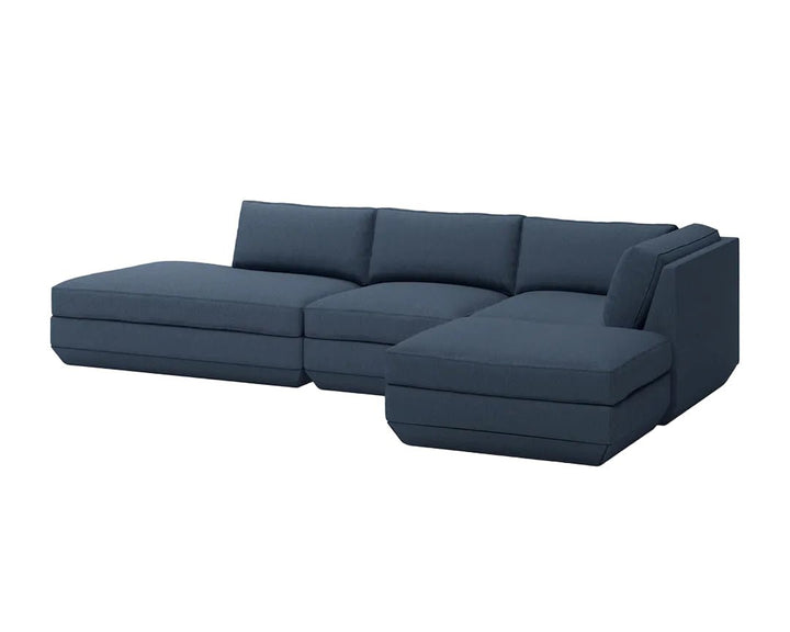 Podium Modular 4PC Lounge Sectional B - ökenhem