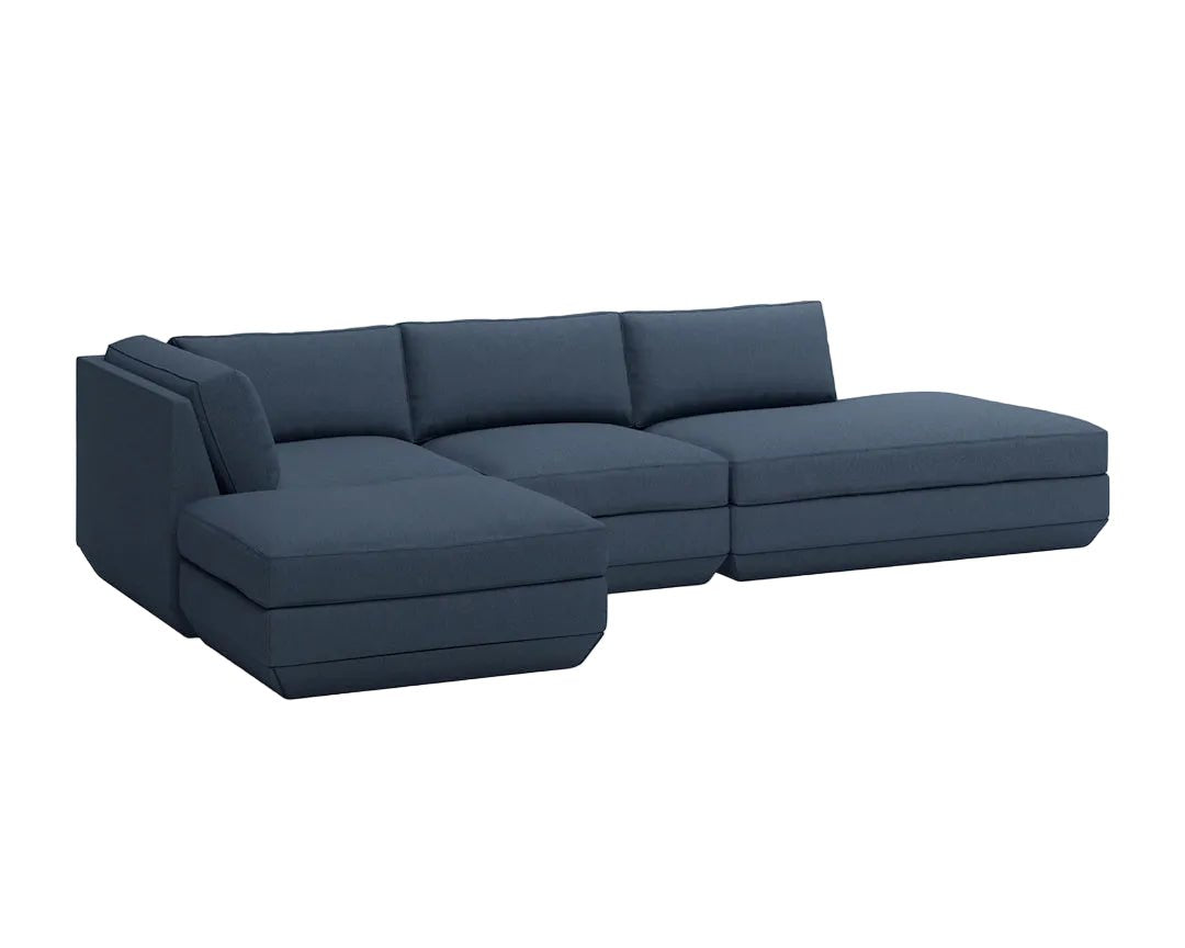 Podium Modular 4PC Lounge Sectional B - ökenhem