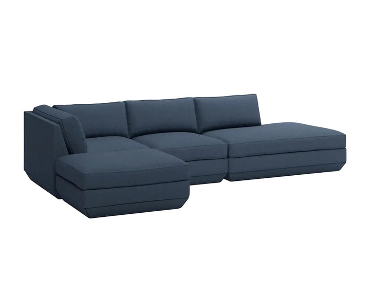 Podium Modular 4PC Lounge Sectional B - ökenhem