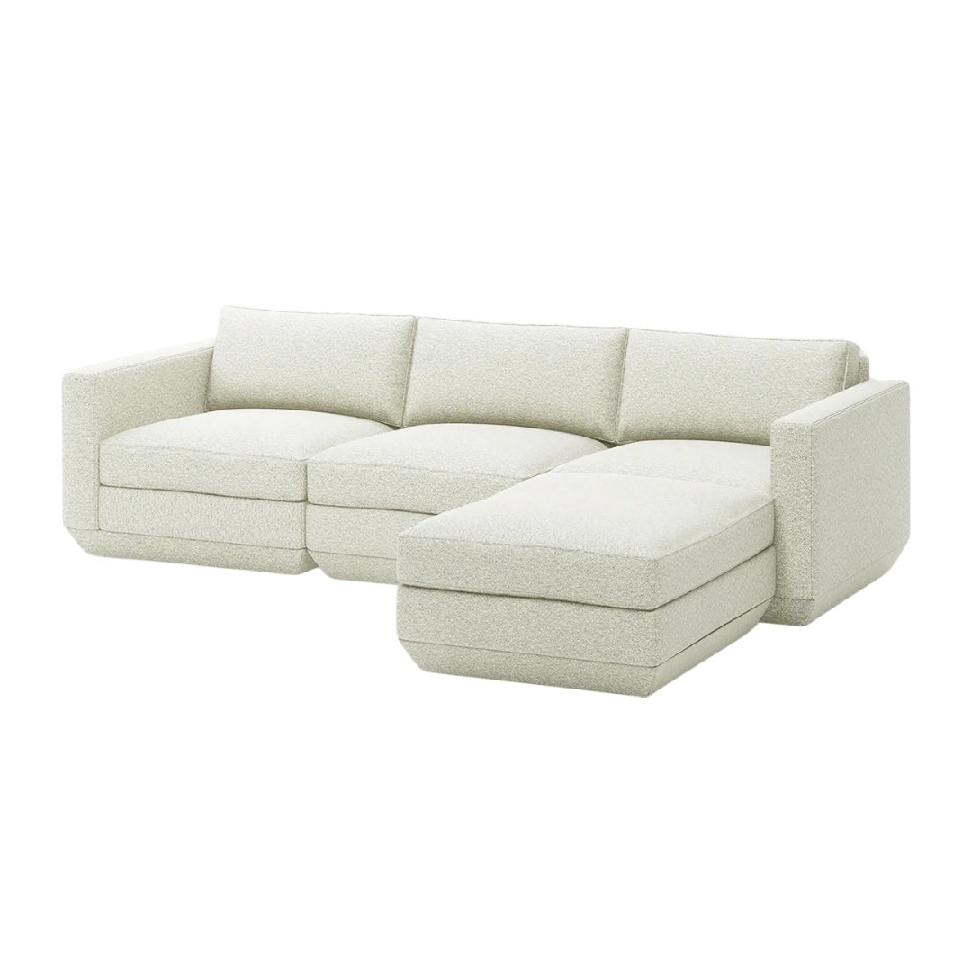 Podium Modular 4PC Lounge Sectional B - ökenhem