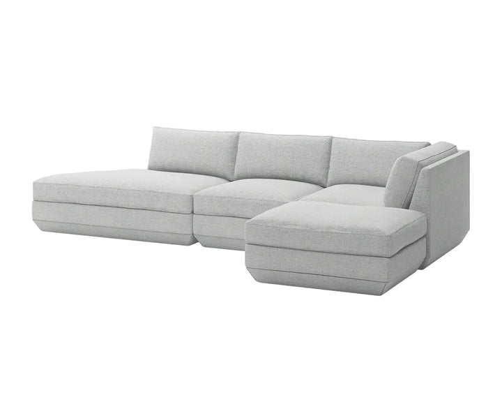Podium Modular 4PC Lounge Sectional B - ökenhem