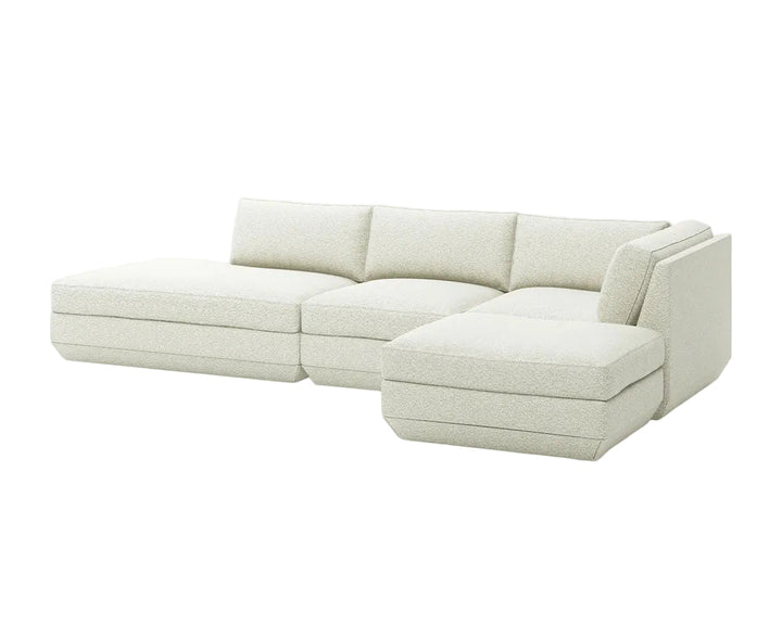 Podium Modular 4PC Lounge Sectional B - ökenhem