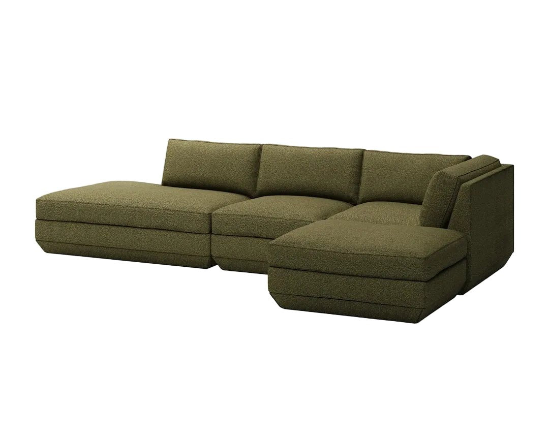 Podium Modular 4PC Lounge Sectional B - ökenhem