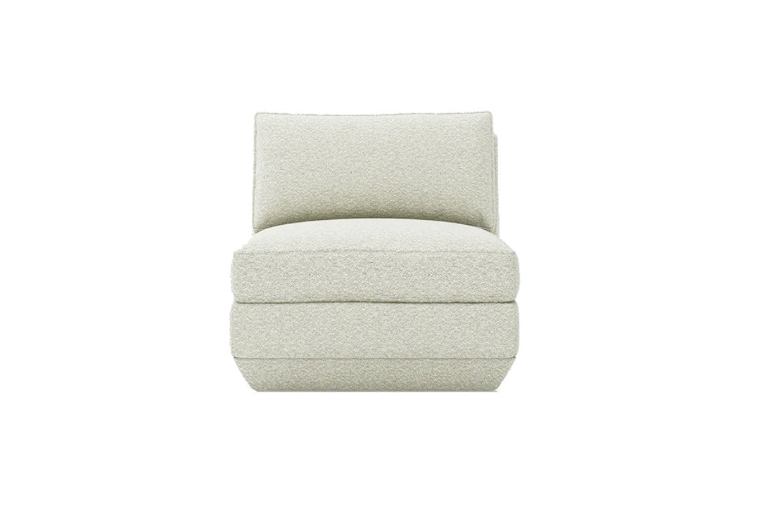 Podium Modular Armless Chair - ökenhem