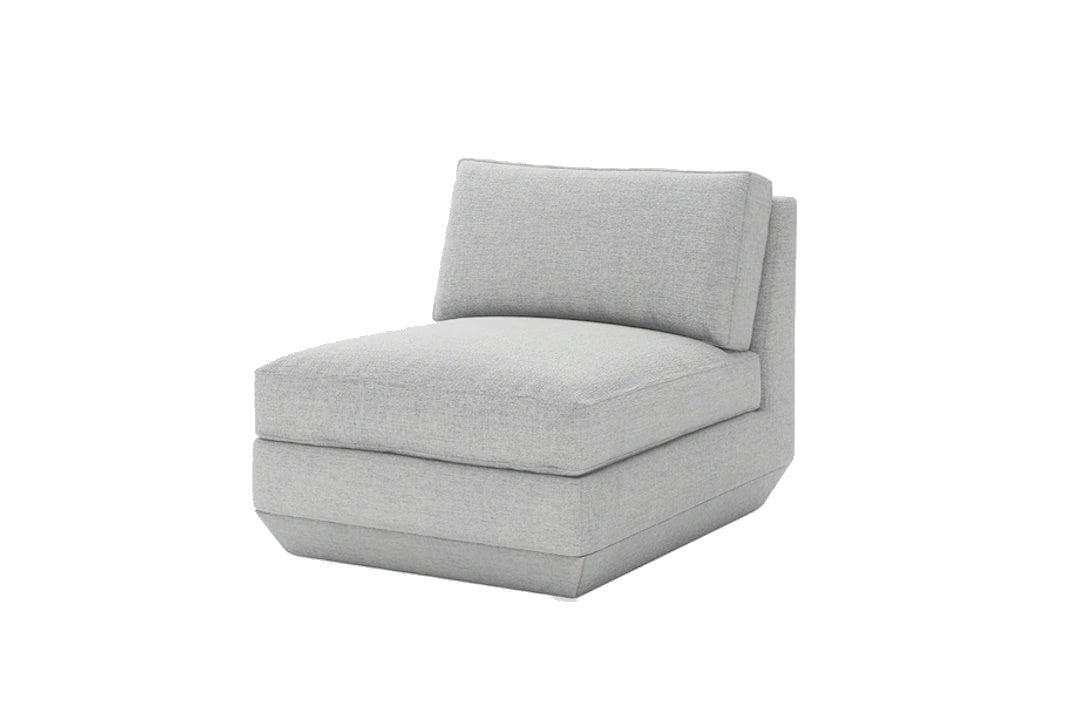 Podium Modular Armless Chair - ökenhem
