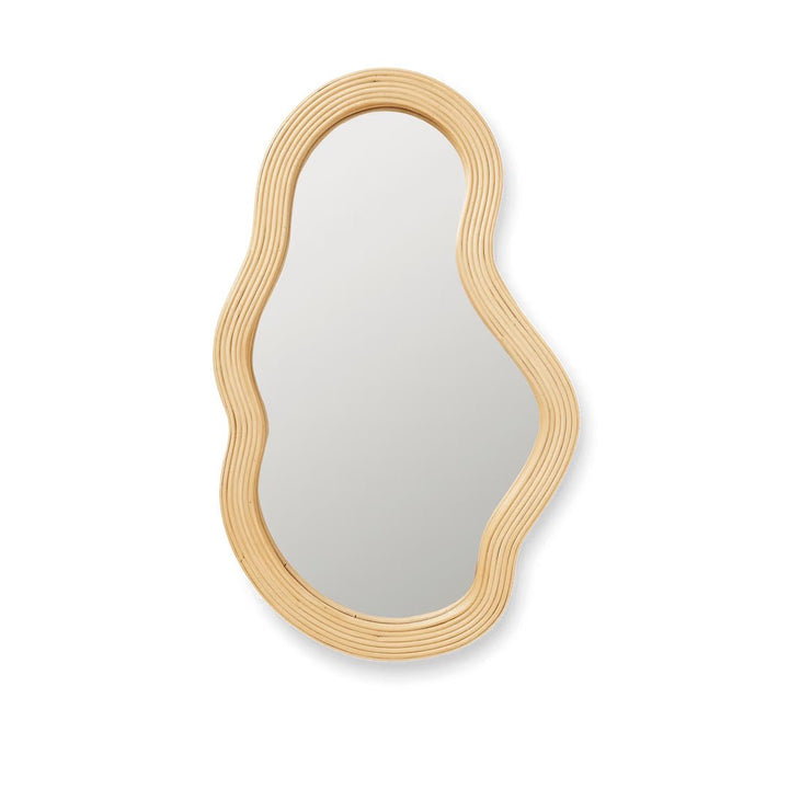 Pond Rattan Mirror - Medium - ökenhem