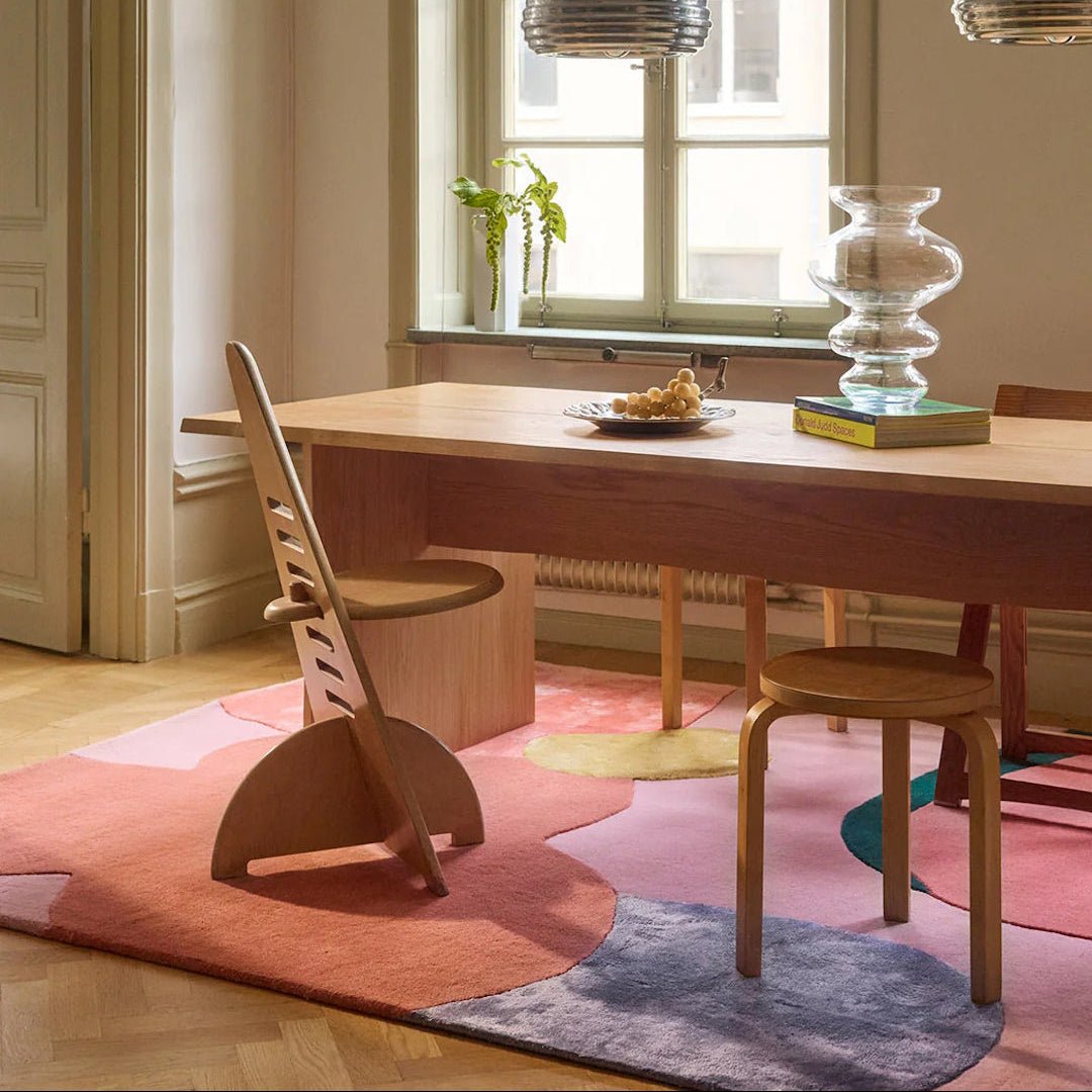 Poppy Kalas Wool Rug - Flower Field - ökenhem