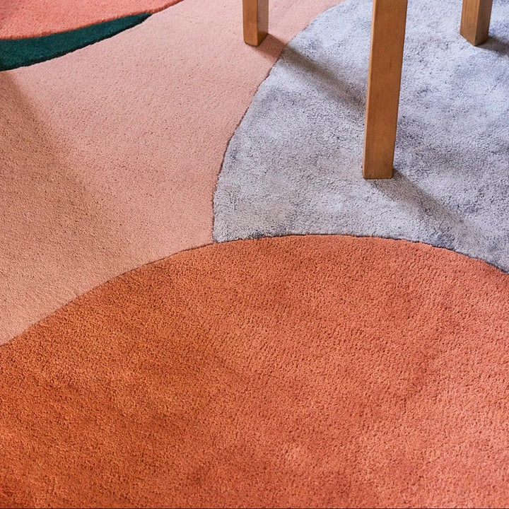 Poppy Kalas Wool Rug - Flower Field - ökenhem