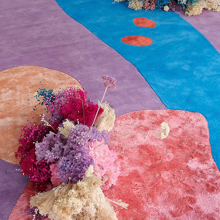 Poppy Kalas Wool Rug - Secret Garden - ökenhem