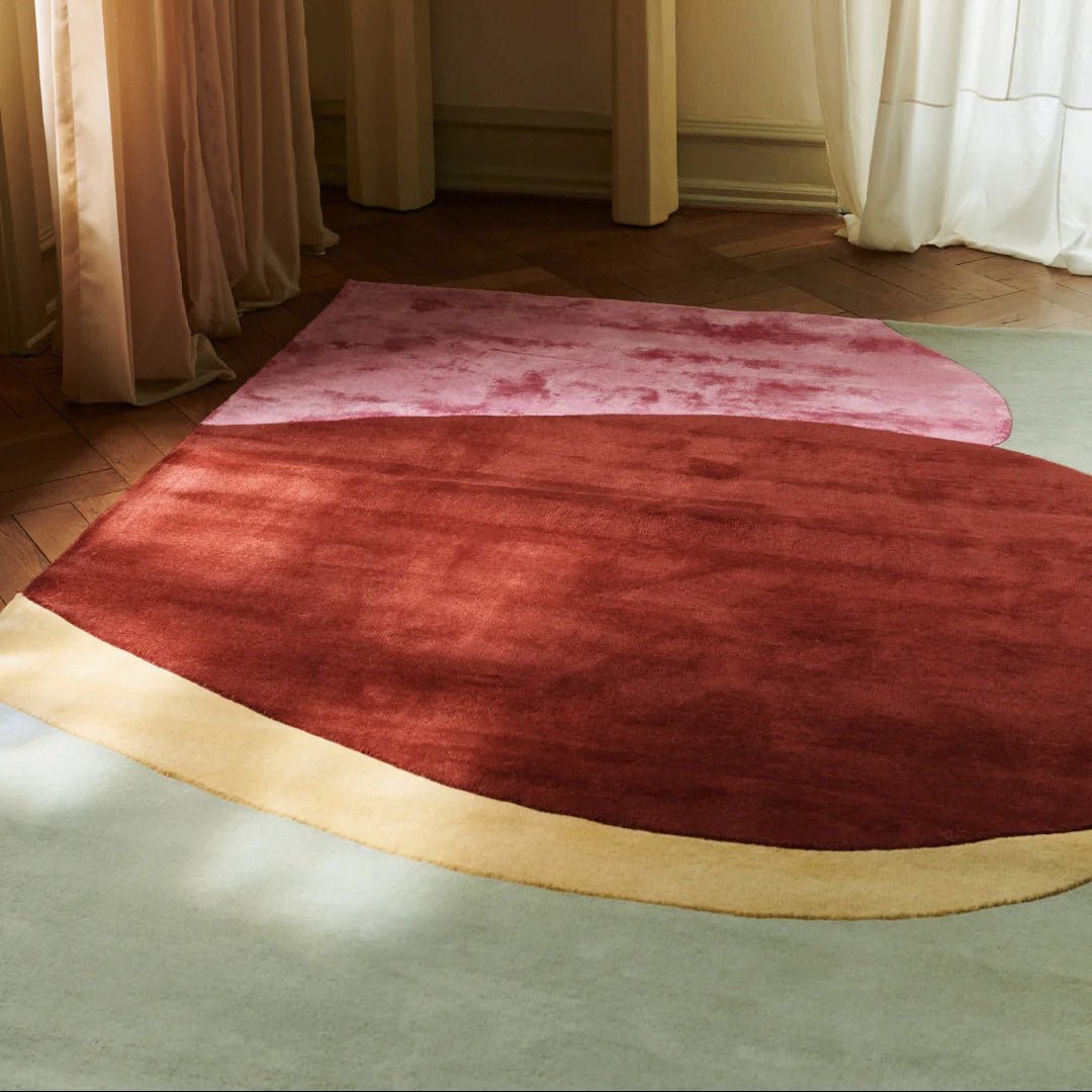 Poppy Kalas Wool Rug - Sleeping Flower - ökenhem