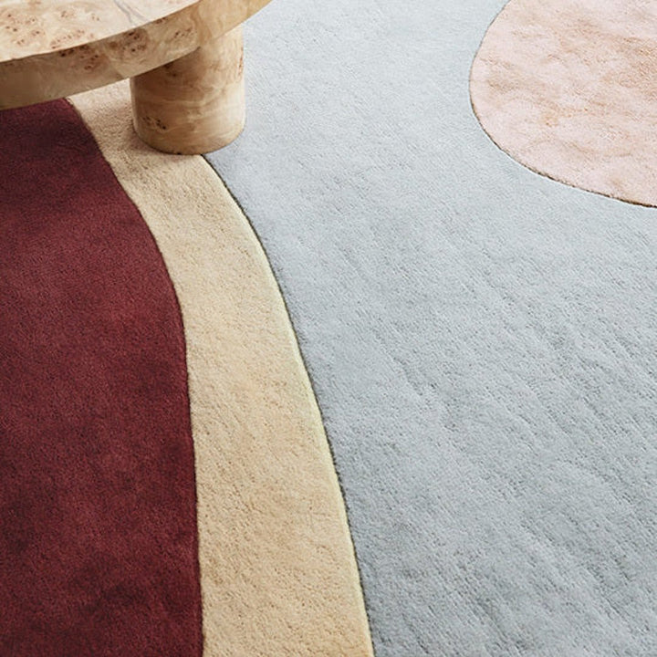 Poppy Kalas Wool Rug - Sleeping Flower - ökenhem