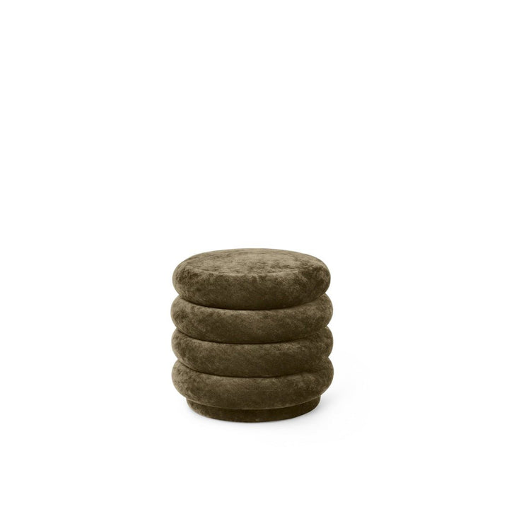 Pouf Round - Faded Velvet - ökenhem