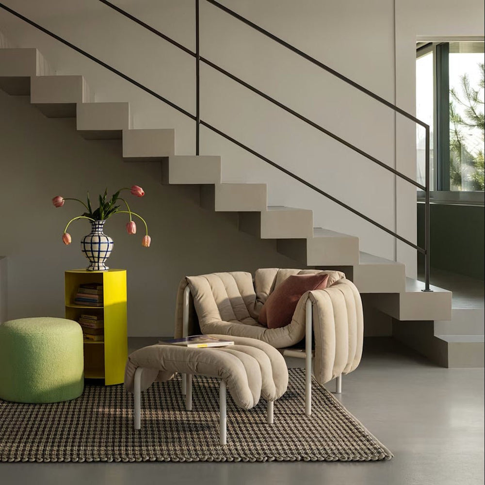 Puffy Lounge Chair + Ottoman - ökenhem