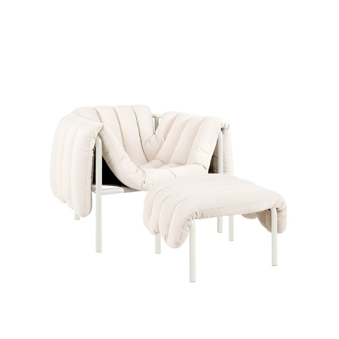 Puffy Lounge Chair + Ottoman - ökenhem