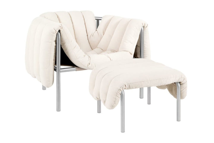 Puffy Lounge Chair + Ottoman - ökenhem