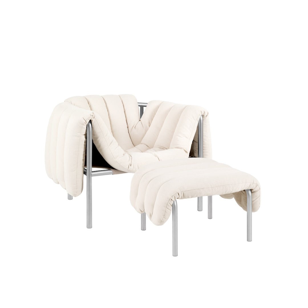 Puffy Lounge Chair + Ottoman - ökenhem