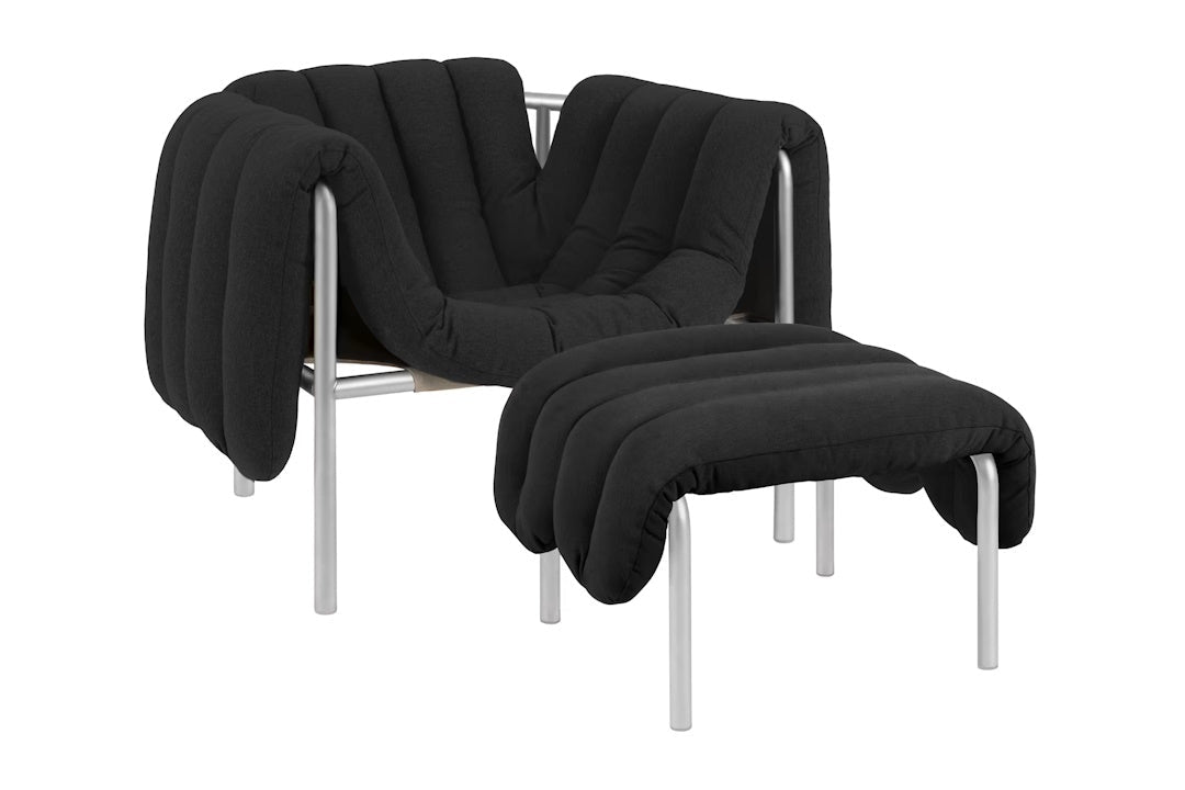 Puffy Lounge Chair + Ottoman - ökenhem