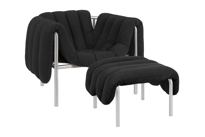 Puffy Lounge Chair + Ottoman - ökenhem