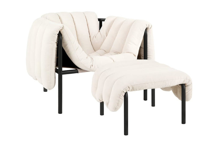 Puffy Lounge Chair + Ottoman - ökenhem
