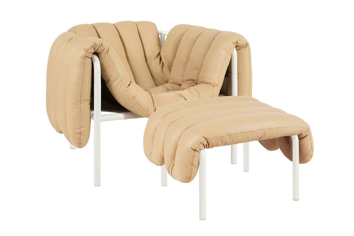 Puffy Lounge Chair + Ottoman - ökenhem