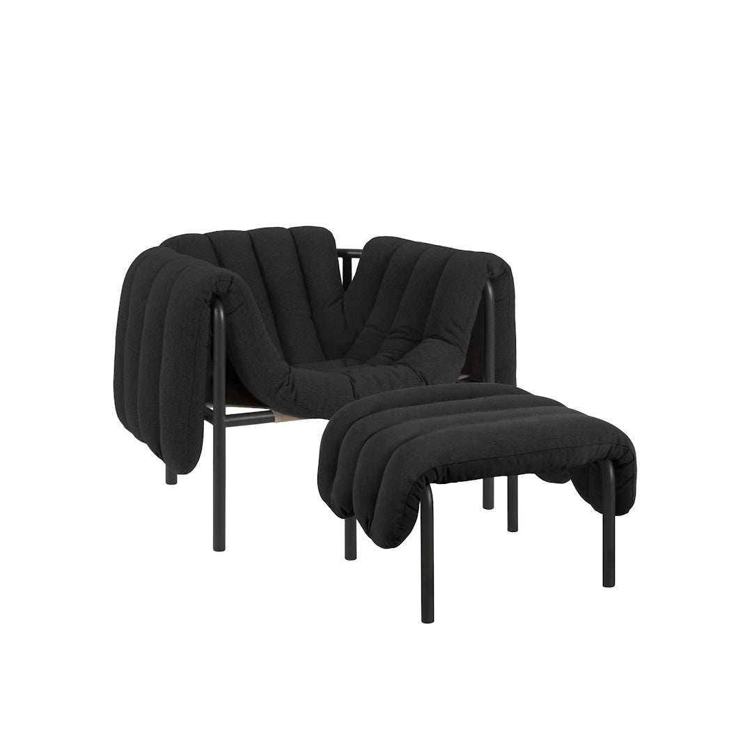 Puffy Lounge Chair + Ottoman - ökenhem