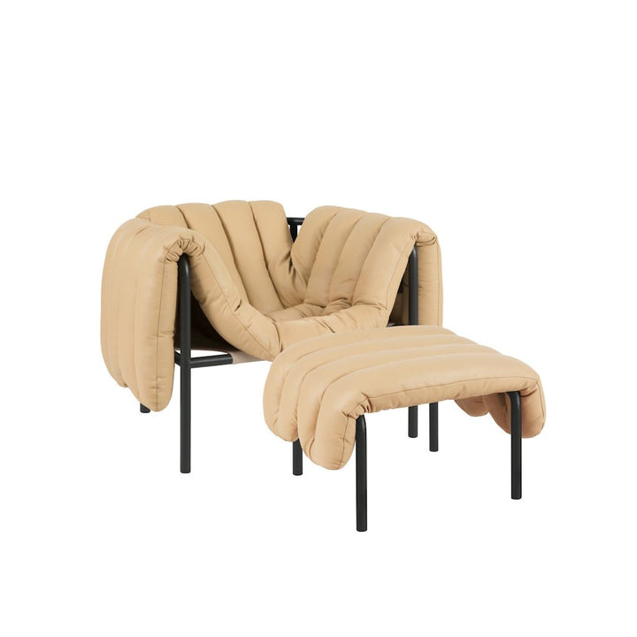 Puffy Lounge Chair + Ottoman - ökenhem
