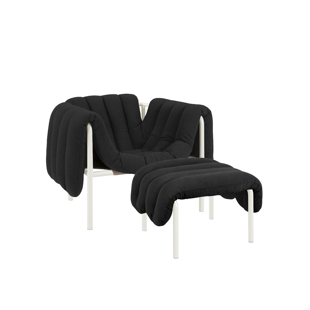 Puffy Lounge Chair + Ottoman - ökenhem
