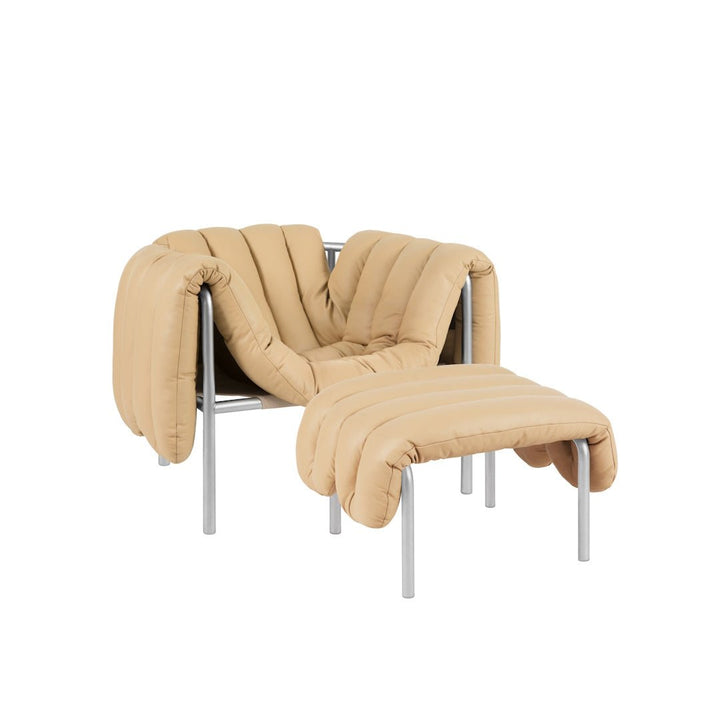 Puffy Lounge Chair + Ottoman - ökenhem