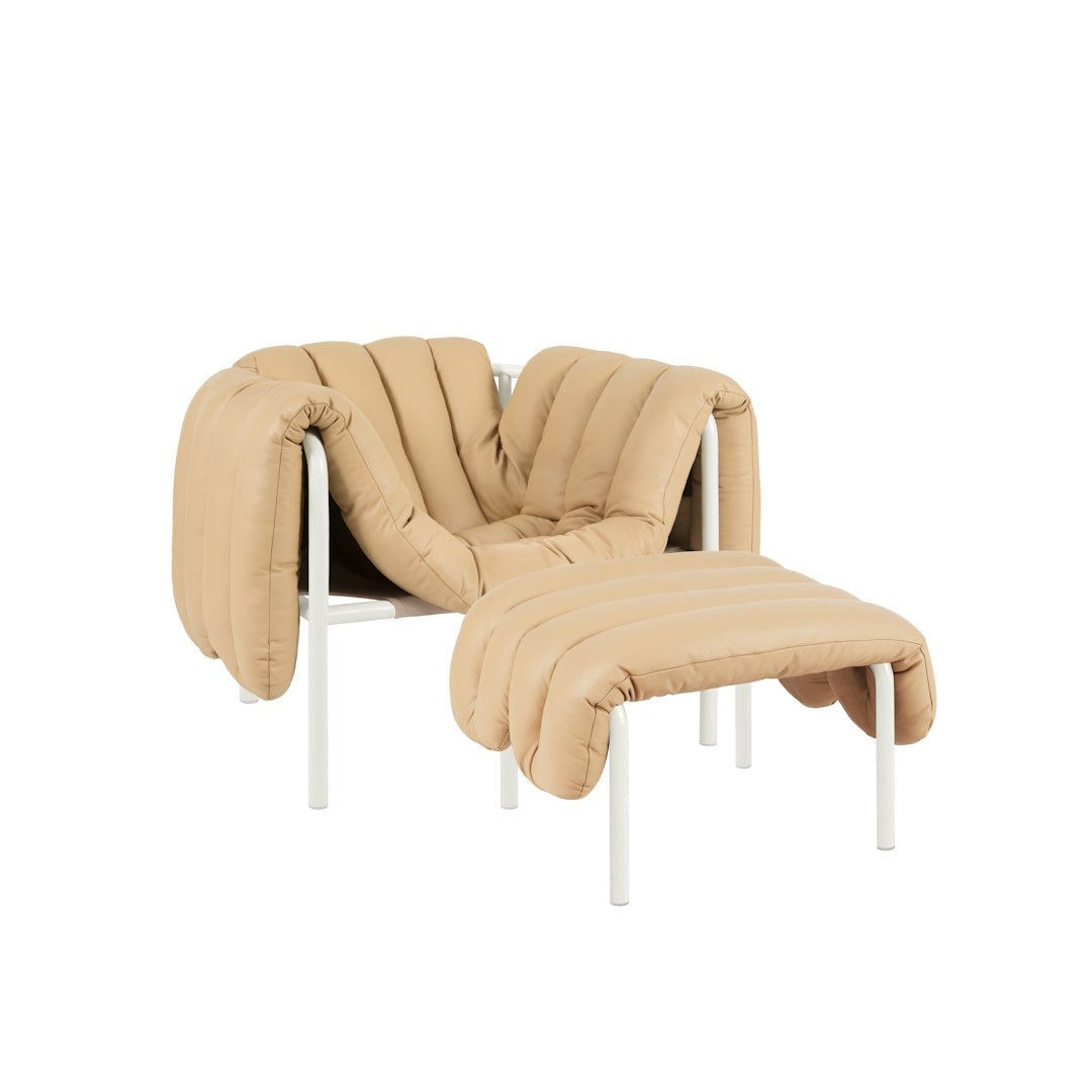 Puffy Lounge Chair + Ottoman - ökenhem