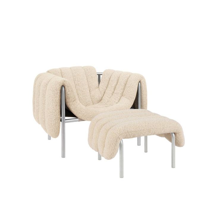 Puffy Lounge Chair + Ottoman - ökenhem