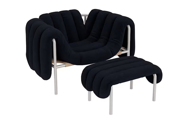 Puffy Lounge Chair + Ottoman - ökenhem