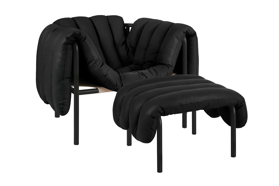 Puffy Lounge Chair + Ottoman - ökenhem