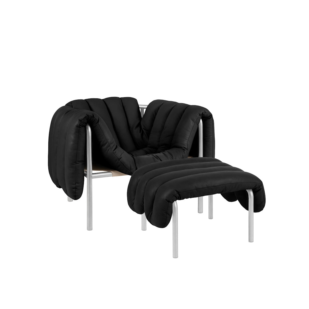 Puffy Lounge Chair + Ottoman - ökenhem