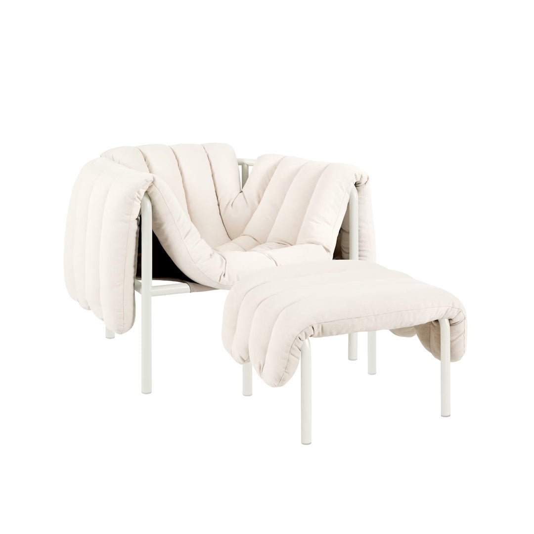 Puffy Lounge Chair + Ottoman - ökenhem