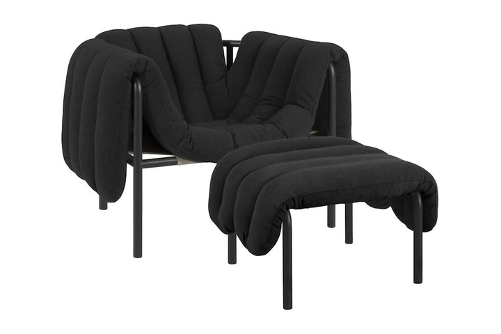 Puffy Lounge Chair + Ottoman - ökenhem