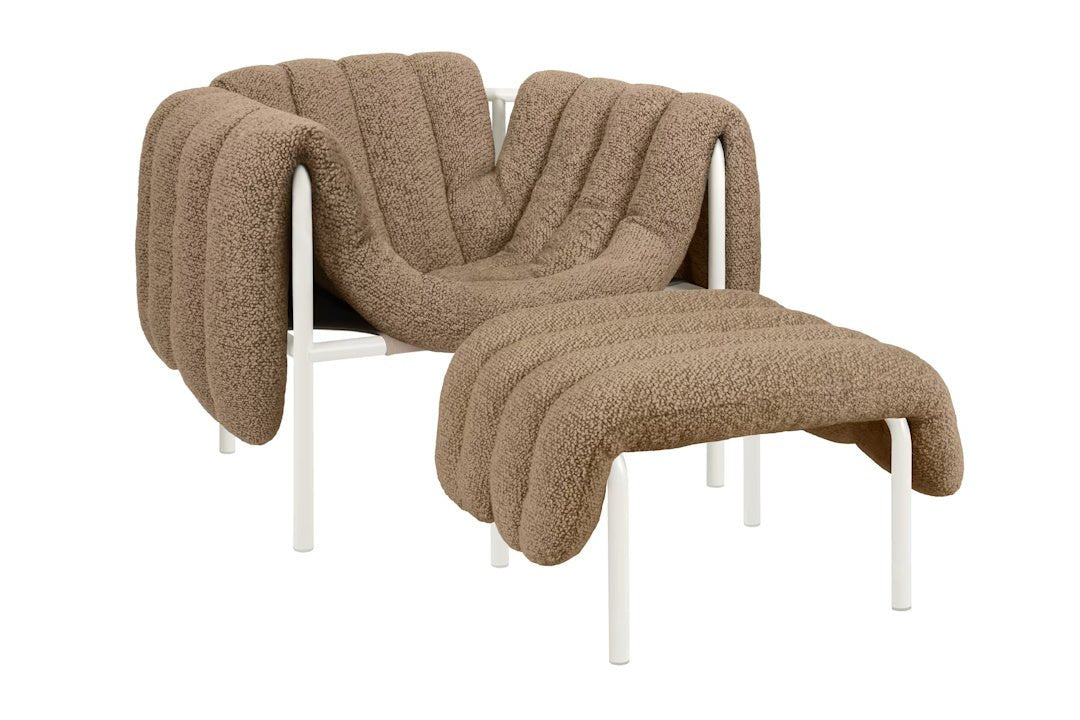 Puffy Lounge Chair + Ottoman - ökenhem