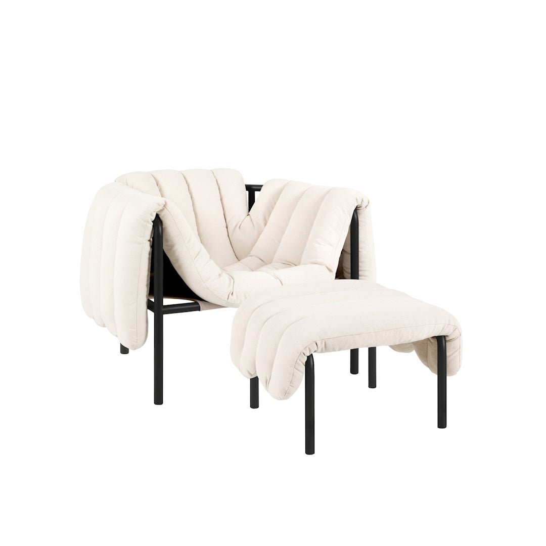 Puffy Lounge Chair + Ottoman - ökenhem