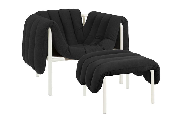Puffy Lounge Chair + Ottoman - ökenhem