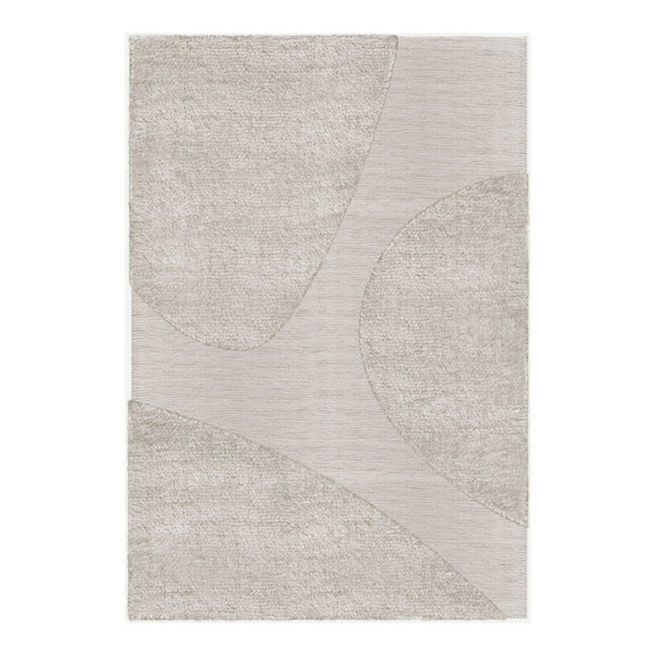 Punja Plasma Wool Rug - Sand Melange - ökenhem
