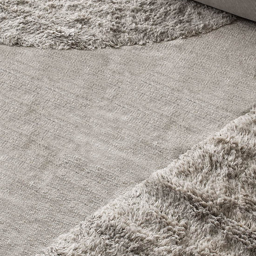 Punja Plasma Wool Rug - Sand Melange - ökenhem